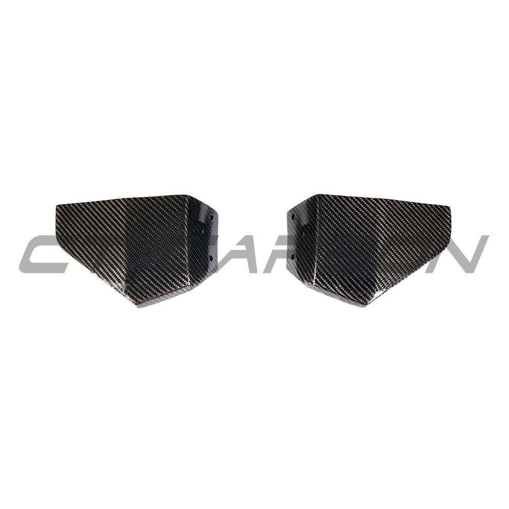 CT CARBON BMW X3 G01 2017-2021 PRE LCI CARBON FIBRE CORNER SPLITTERS | HOMOLOGATION IN PROCESS