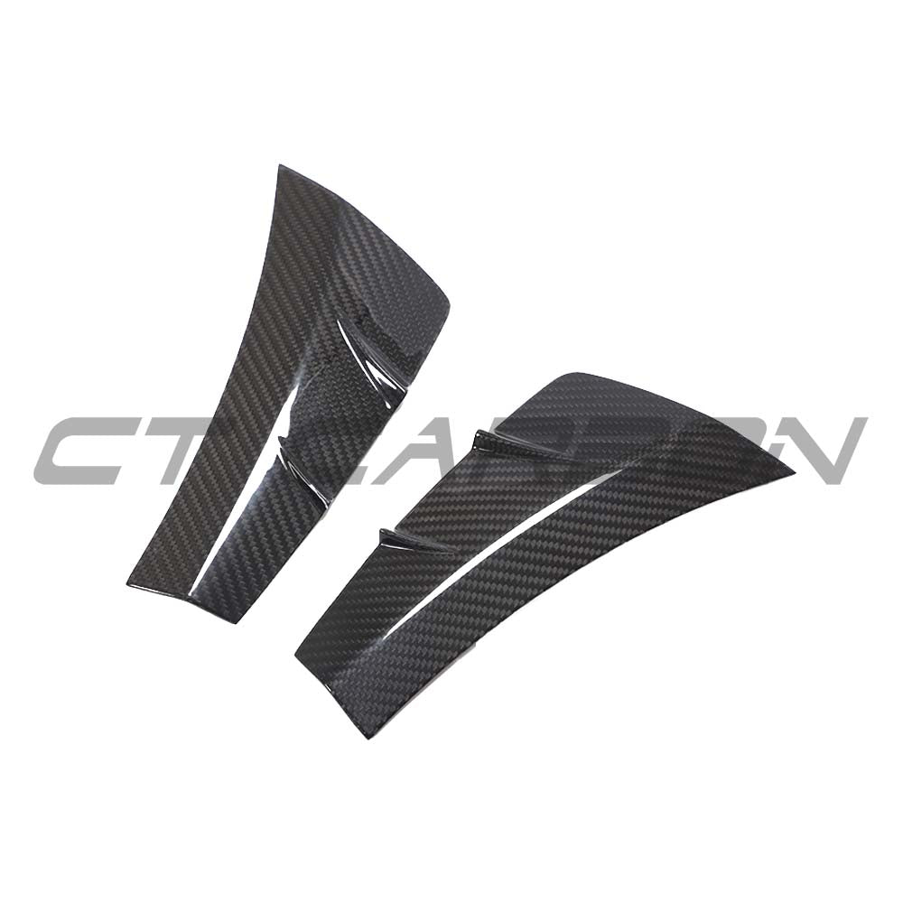 CT CARBON MERCEDES C-CLASS & C43 2019-2021 CARBON FIBRE FRONT BUMPER VENT TRIMS | HOMOLOGATION IN PROCESS