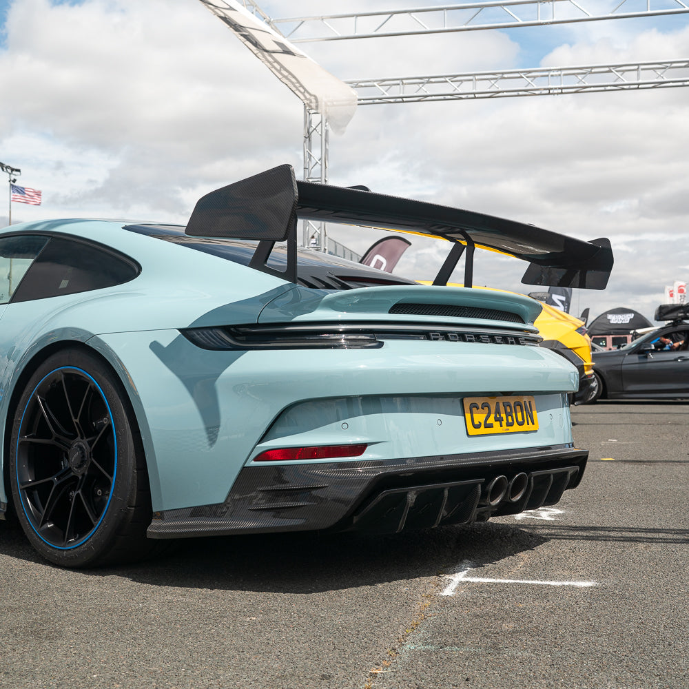 CT CARBON PORSCHE 911 992.1 GT3 & GT3 TOURING 2022-2024 CARBON FIBRE REAR END KIT - CT DESIGN | SWISS HOMOLOGATED