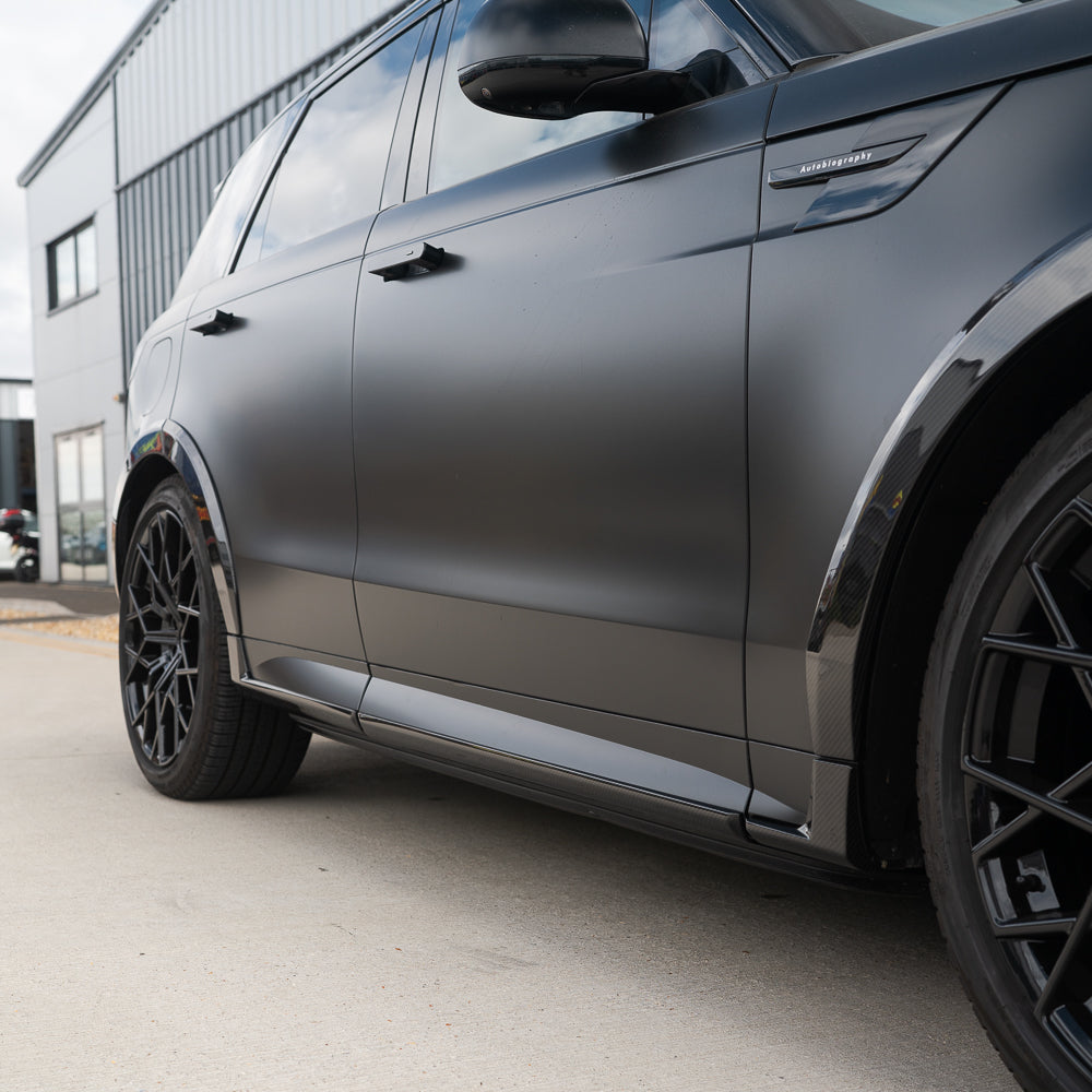 CT CARBON RANGE ROVER SPORT L461 2023+ CARBON FIBRE SIDE SKIRTS - CT DESIGN | SWISS HOMOLOGATED