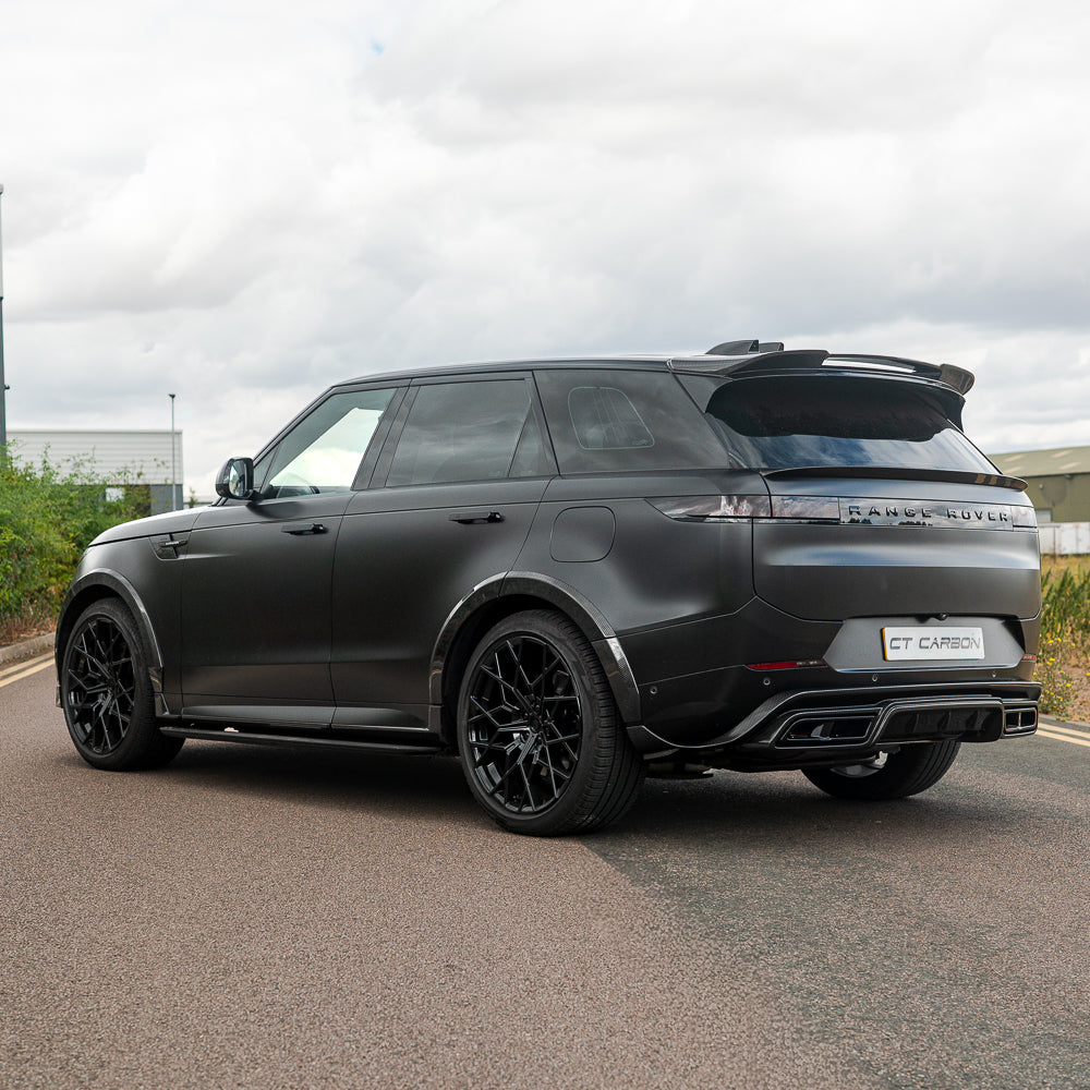CT CARBON RANGE ROVER SPORT L461 2023+ CARBON FIBRE SIDE SKIRTS - CT DESIGN | SWISS HOMOLOGATED