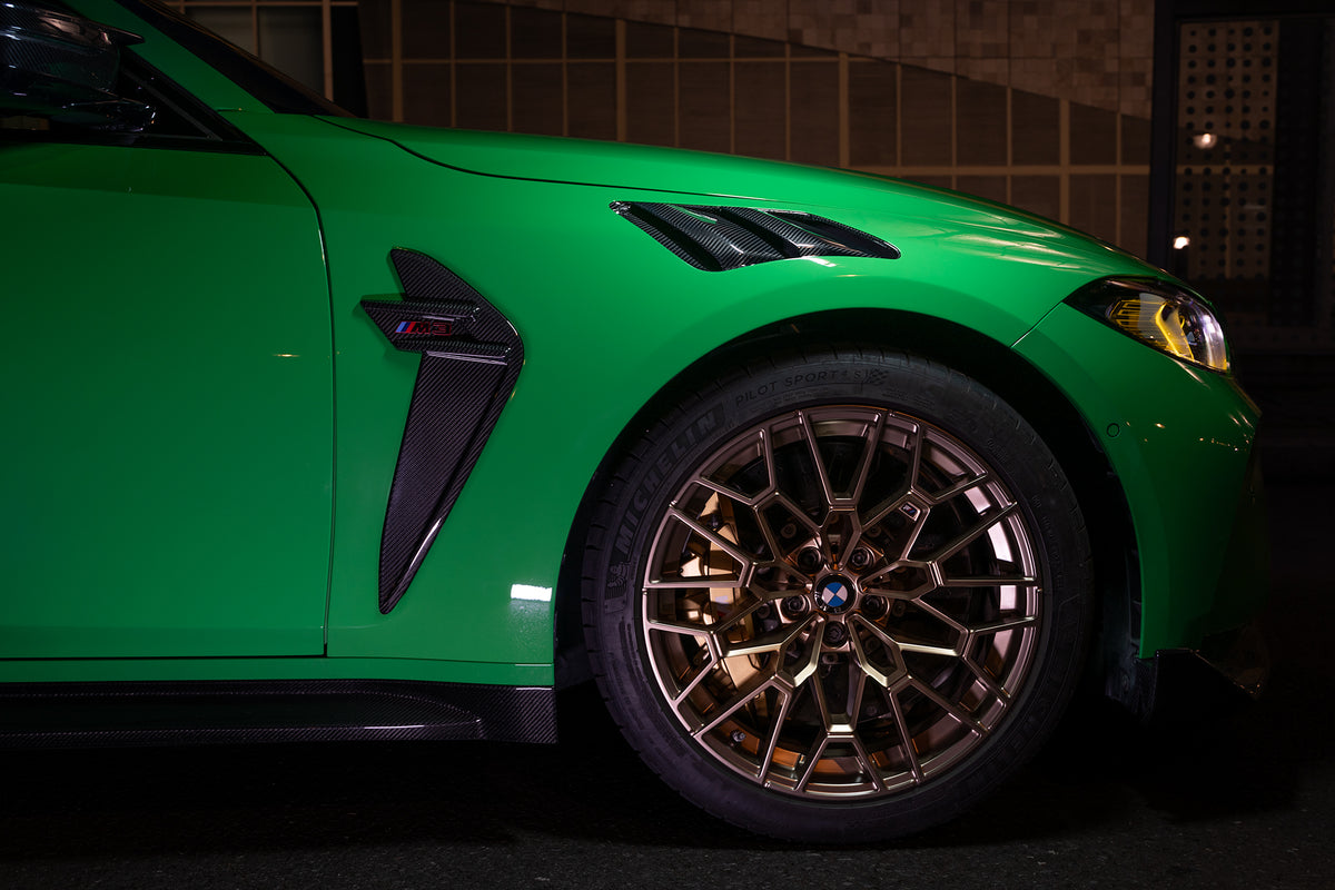 Karbonius carbon vented fenders BMW M3 G80
