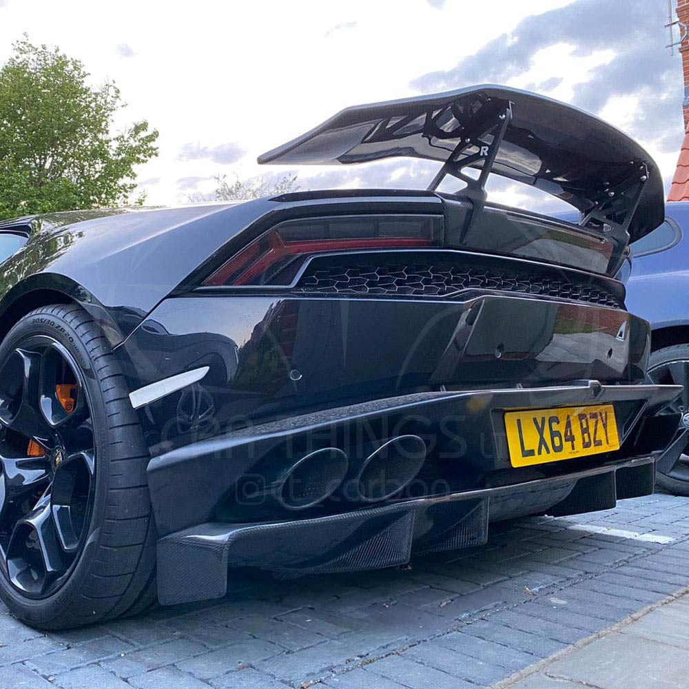 CT CARBON LAMBORGHINI HURACAN LP610-4 CARBON FIBRE SPOILER - SV STYLE | SWISS HOMOLOGATED