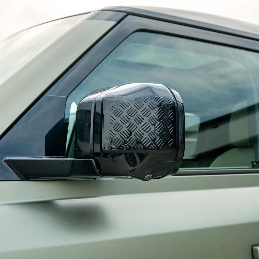 CT CARBON LAND ROVER DEFENDER L663 110 GLOSS BLACK ANTI SCRATCH TRIM SET | SWISS HOMOLOGATED