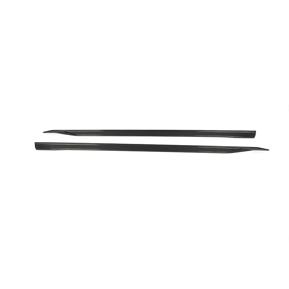 CT CARBON BMW 5 SERIES G60/G61 2024+ CARBON FIBRE SIDE SKIRTS | SWISS HOMOLOGATED