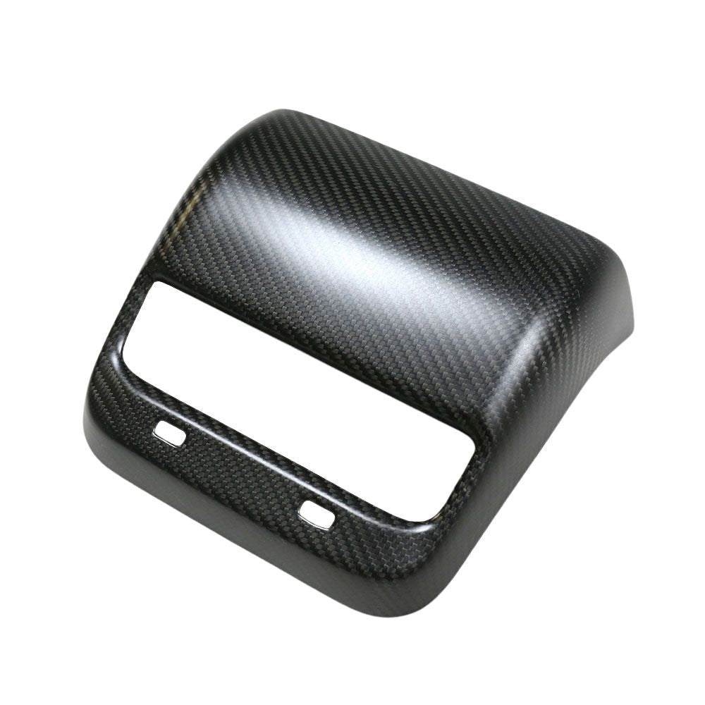 CT CARBON TESLA MODEL 3 & Y 2017+ CARBON FIBRE DOOR REAR AC TRIM COVER | NO HOMOLOGATION
