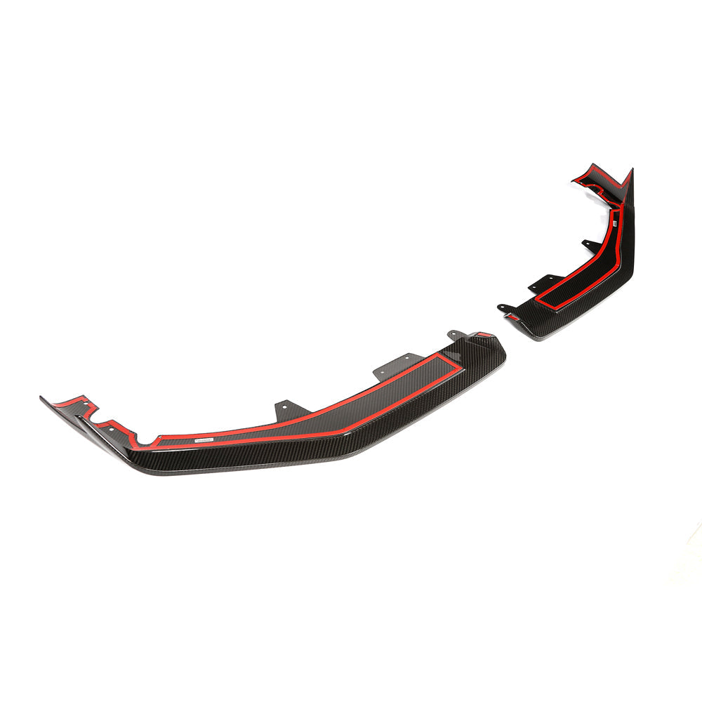 CT CARBON BMW F95 X5M 2023+ (LCI) CARBON FIBRE SPLITTER | HOMOLOGATION IN PROCESS