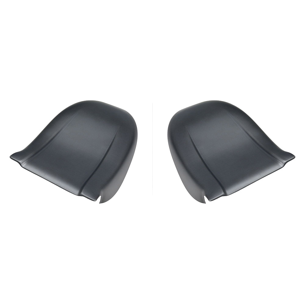 CT CARBON TESLA MODEL S 2021+ MATTE CARBON FIBRE REPLACEMENT SEAT BACKS | NO HOMOLOGATION