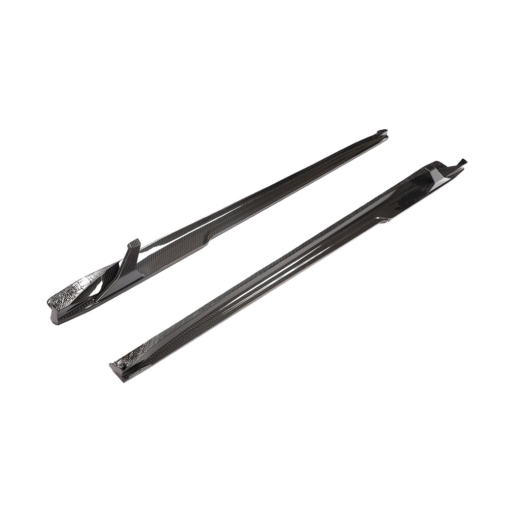 CT CARBON PORSCHE 911 991.2 GTS 2017-2019 CARBON FIBRE SIDE SKIRT EXTENSIONS | SWISS HOMOLOGATED