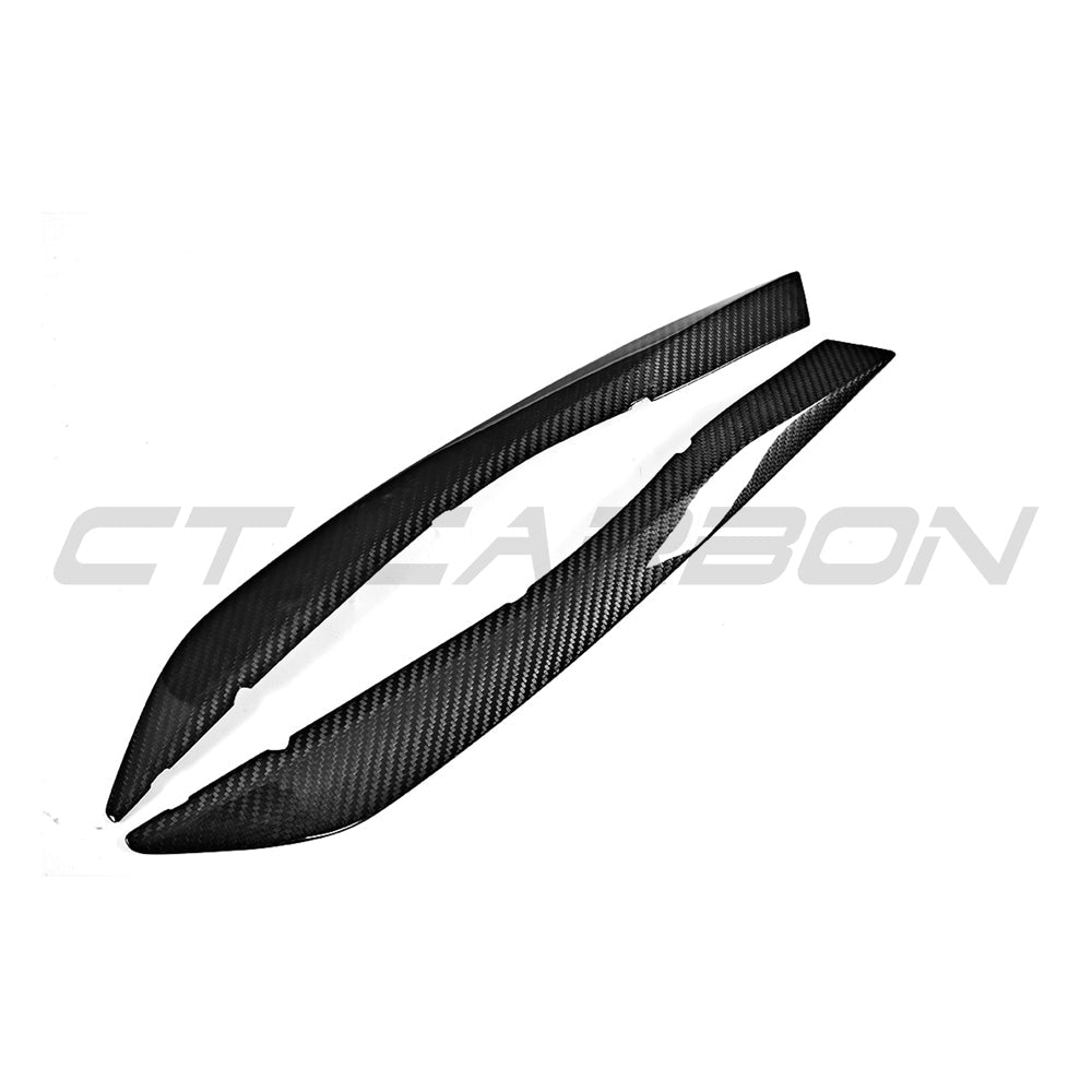 CT CARBON AUDI A5/S5/RS5 B9 COUPE 2016-2019 CARBON FIBRE HEADLIGHT EYEBROWS | HOMOLOGATION IN PROCESS