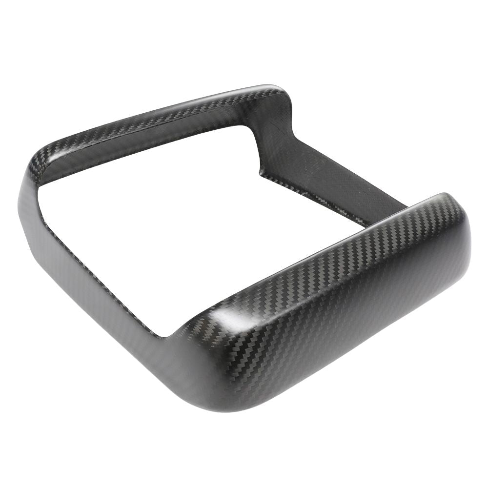 CT CARBON TESLA MODEL S 2021+ MATTE CARBON FIBRE REAR SCREEN ADD ON | NO HOMOLOGATION