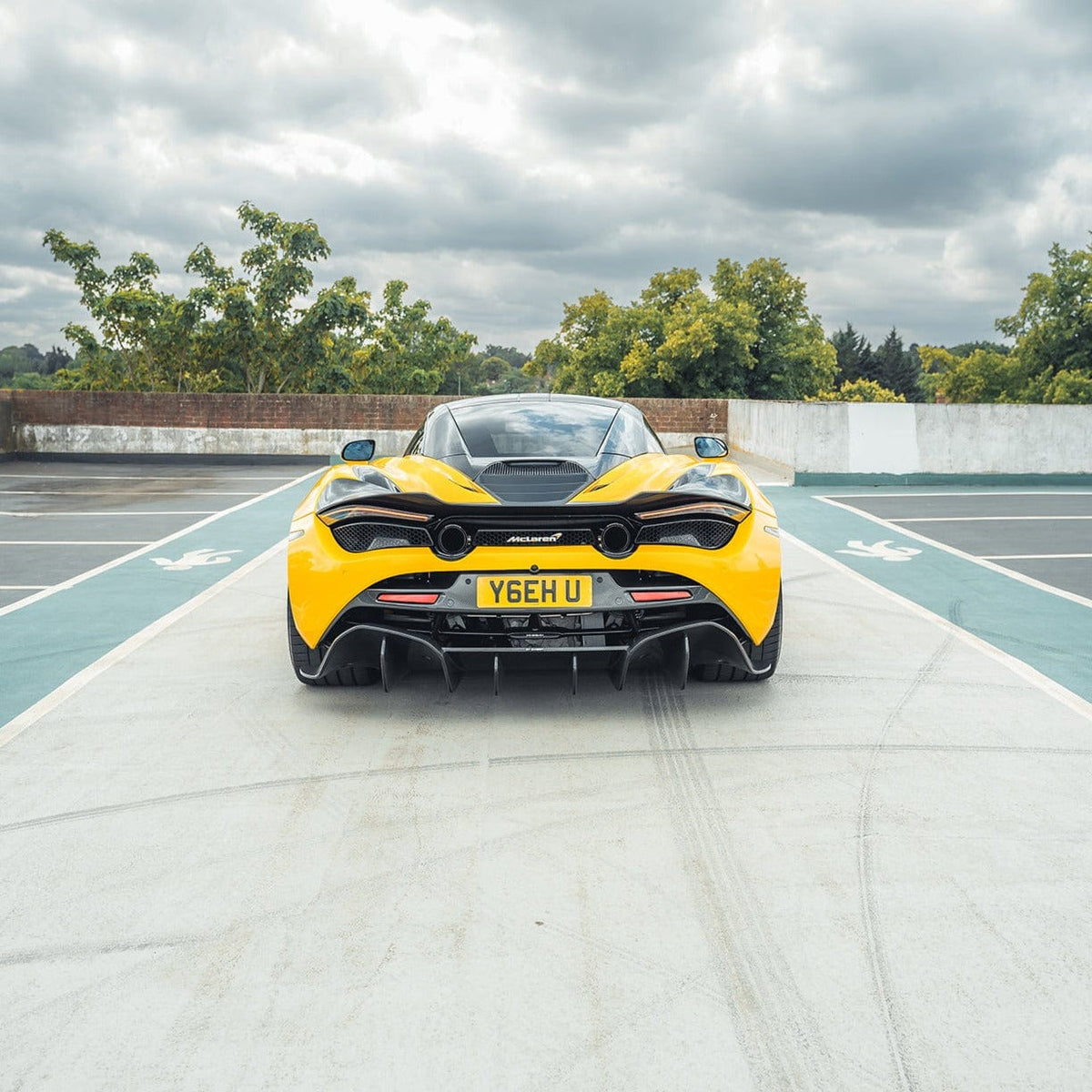 CT CARBON MCLAREN 720S/750S CARBON FIBRE DIFFUSER - CT DESIGN | SWISS HOMOLOGATED