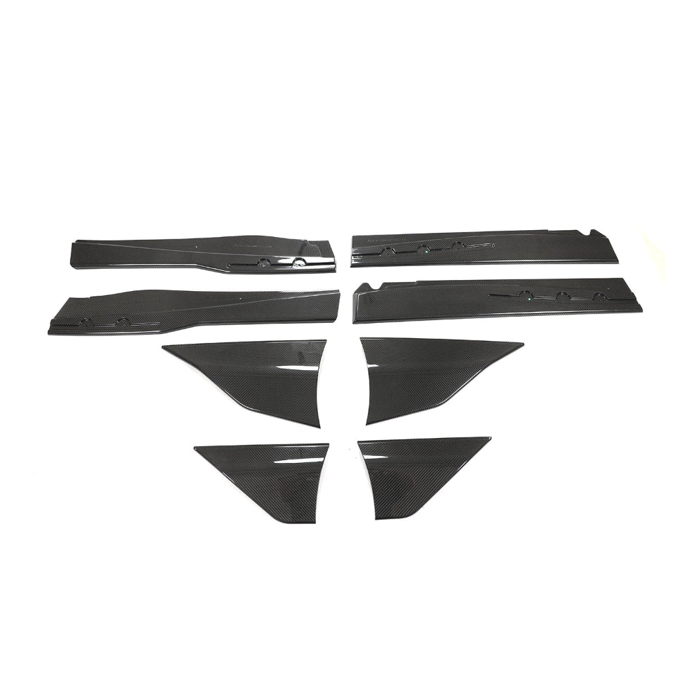 CT CARBON MCLAREN 720S CARBON FIBRE SIDE SKIRTS - CT DESIGN | SWISS HOMOLOGATED
