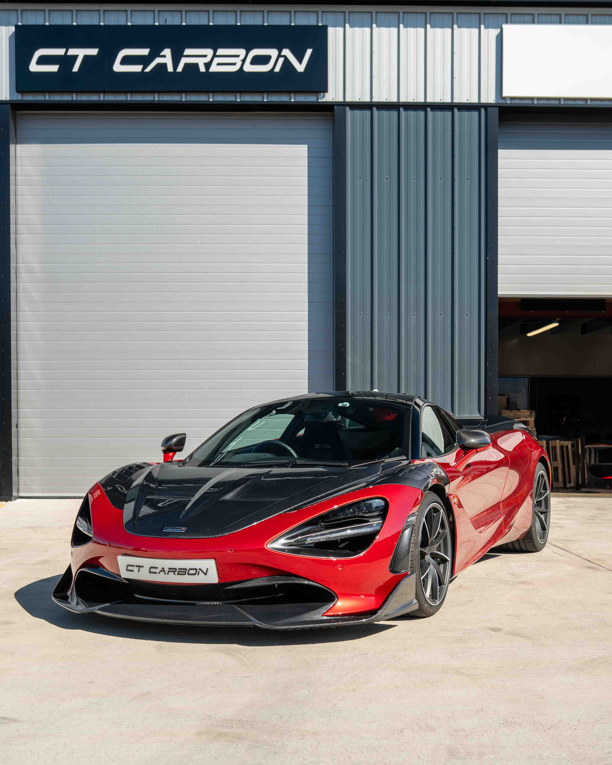 CT CARBON MCLAREN 720S CARBON FIBRE SPLITTER - CT DESIGN V2 | HOMOLOGATION IN PROCESS