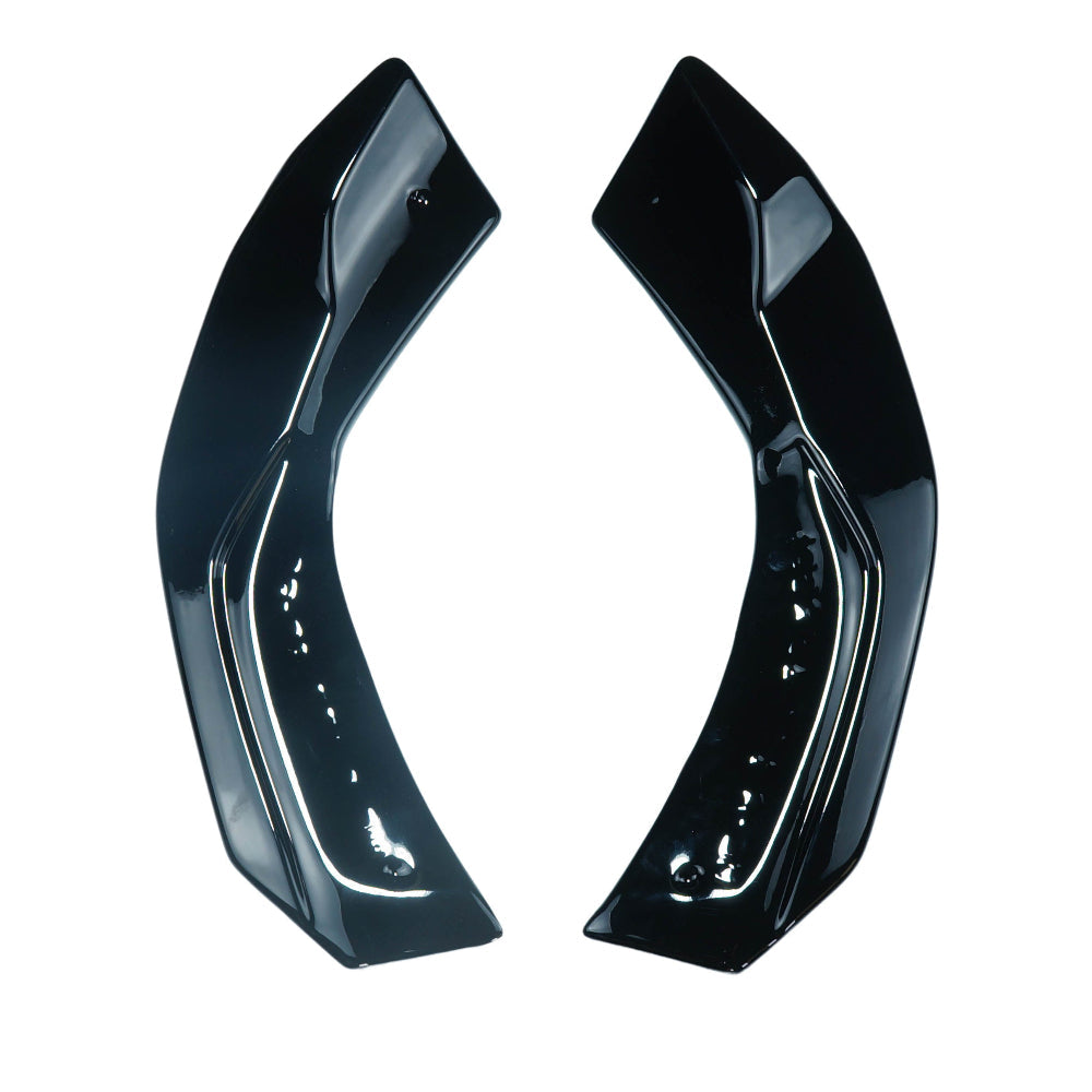 CT CARBON MERCEDES A-CLASS W177 2018+ GLOSS BLACK REAR BUMPER CORNERS | SWISS HOMOLOGATED