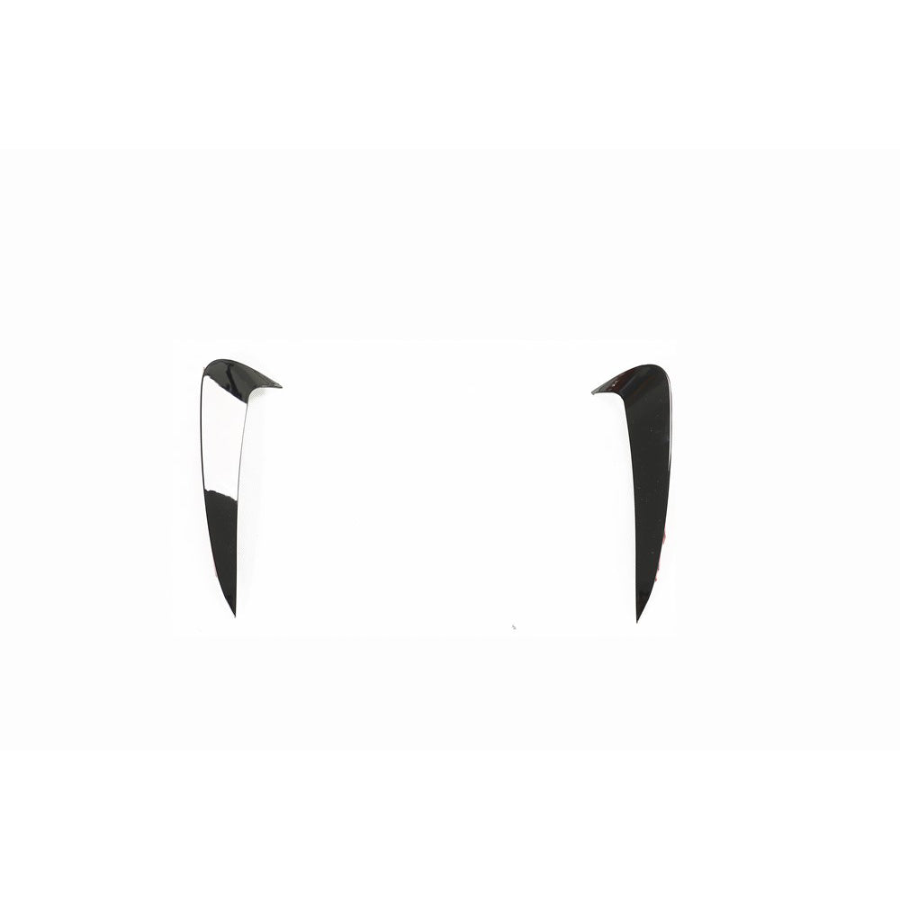CT CARBON MERCEDES C-CLASS & C43 W205 COUPE GLOSS BLACK REAR BUMPER TRIM | SWISS HOMOLOGATED