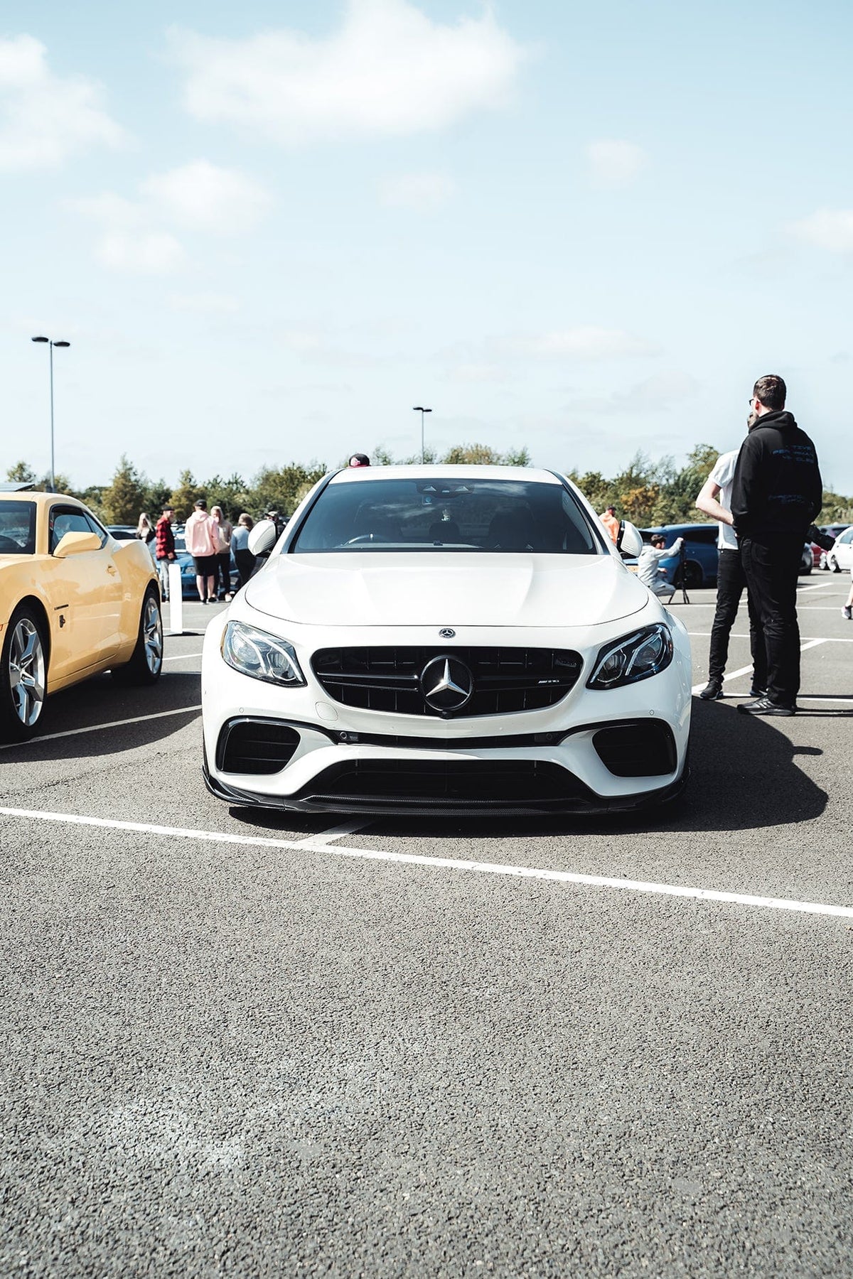 CT CARBON MERCEDES E63 W213 2018-2020 PRE-FACELIFT CARBON FIBRE SPLITTER - CT DESIGN | HOMOLOGATION IN PROCESS