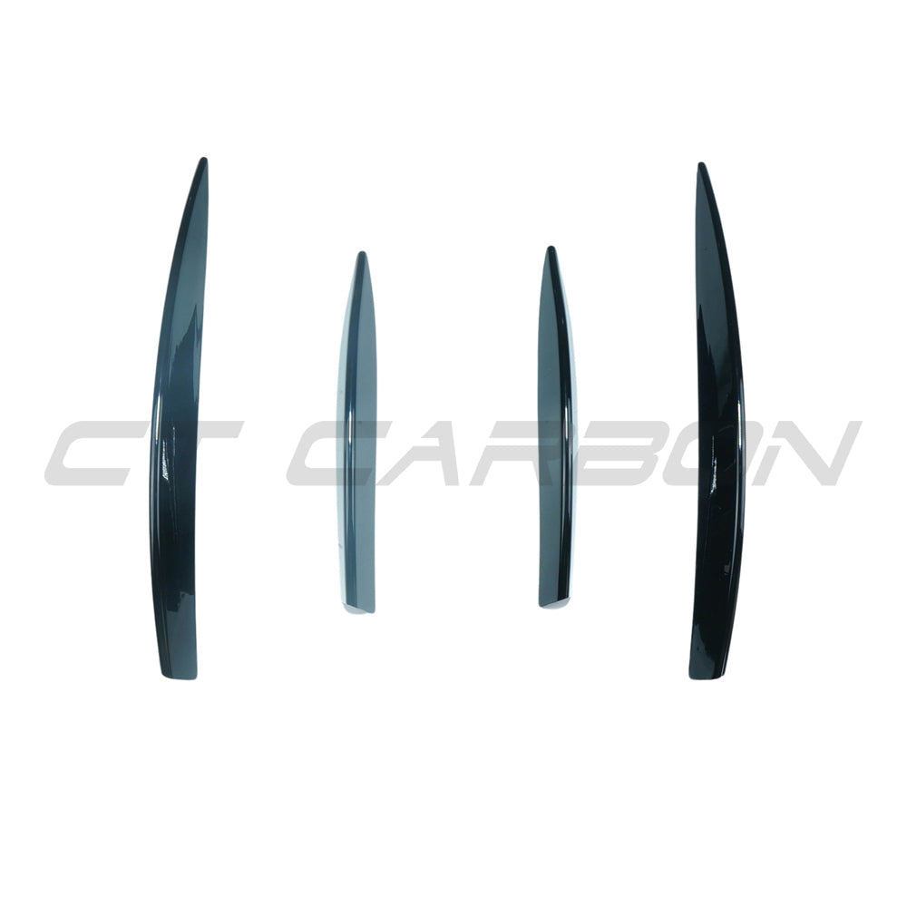 CT CARBON MERCEDES V177 & W177 2023+ A CLASS GLOSS BLACK FRONT LOWER GRILL TRIM | HOMOLOGATION IN PROCESS