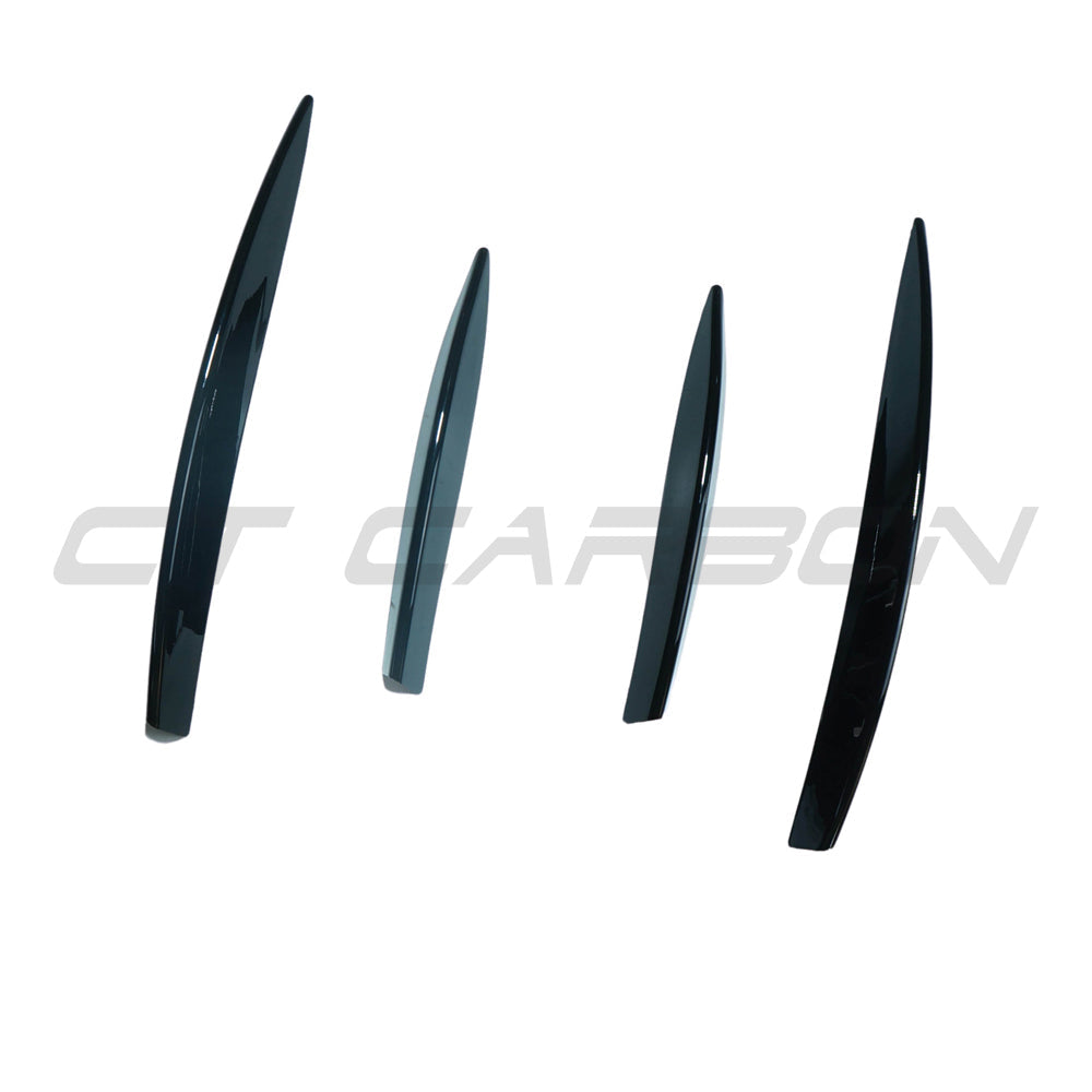 CT CARBON MERCEDES V177 & W177 2023+ A CLASS GLOSS BLACK FRONT LOWER GRILL TRIM | HOMOLOGATION IN PROCESS