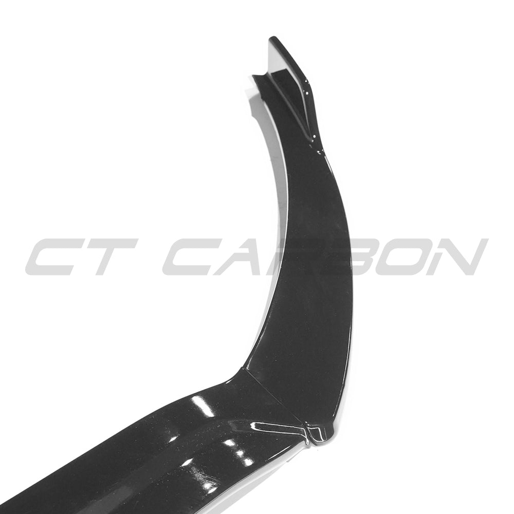 CT CARBON MERCEDES W118 CLA GLOSS BLACK SPLITTER - B STYLE | HOMOLOGATION IN PROCESS