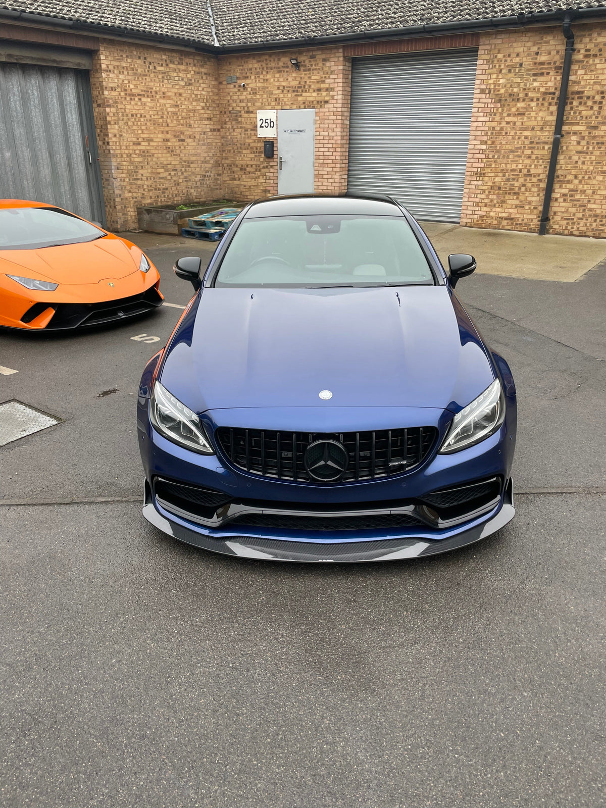 CT CARBON MERCEDES W205 C63 COUPE/CONVERTIBLE 2015-2023 CARBON FIBRE SPLITTER - V3 - CT DESIGN | HOMOLOGATION IN PROCESS