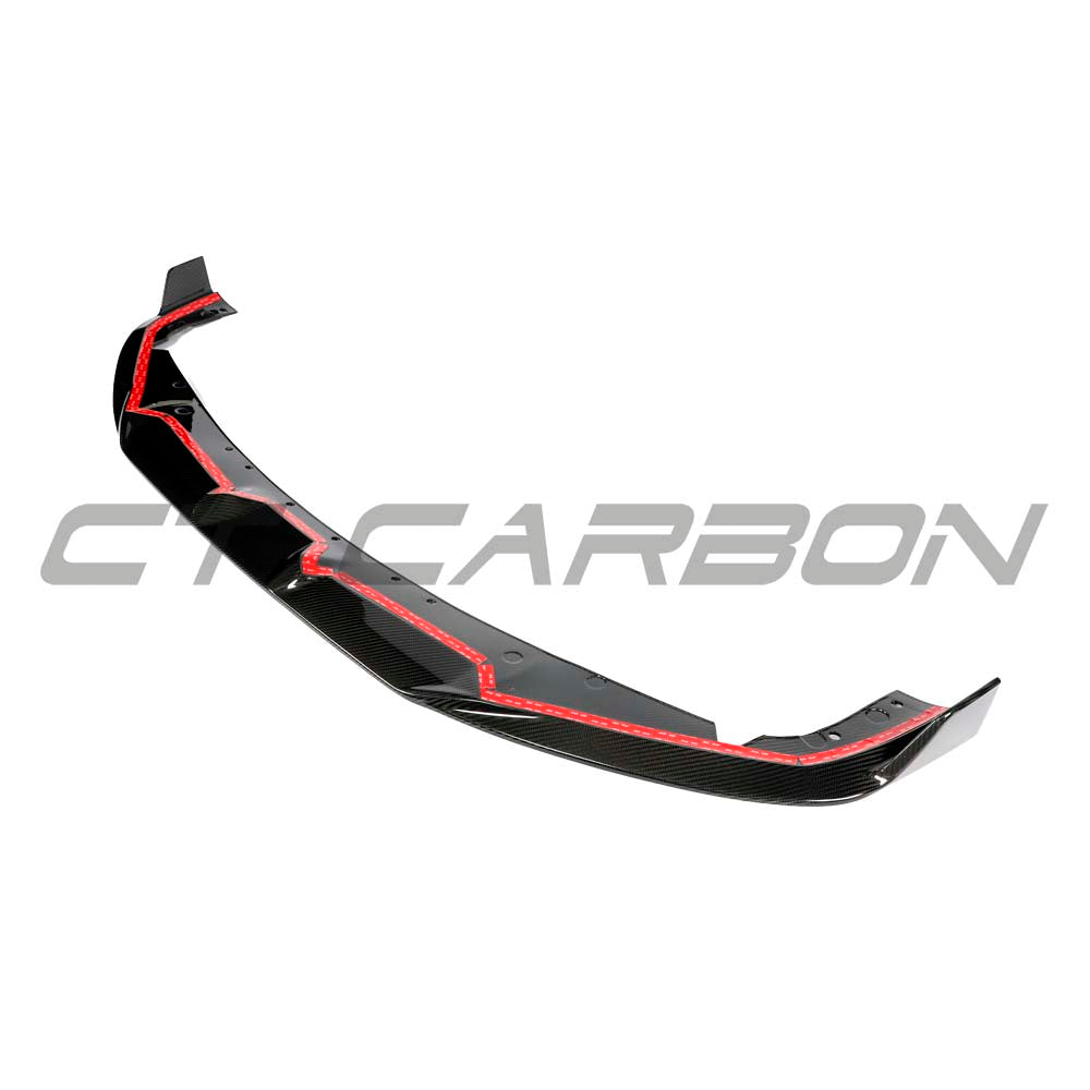 CT CARBON BMW F96 X6M LCI 2023+ CARBON FIBRE SPLITTER - CT DESIGN | HOMOLOGATION IN PROCESS