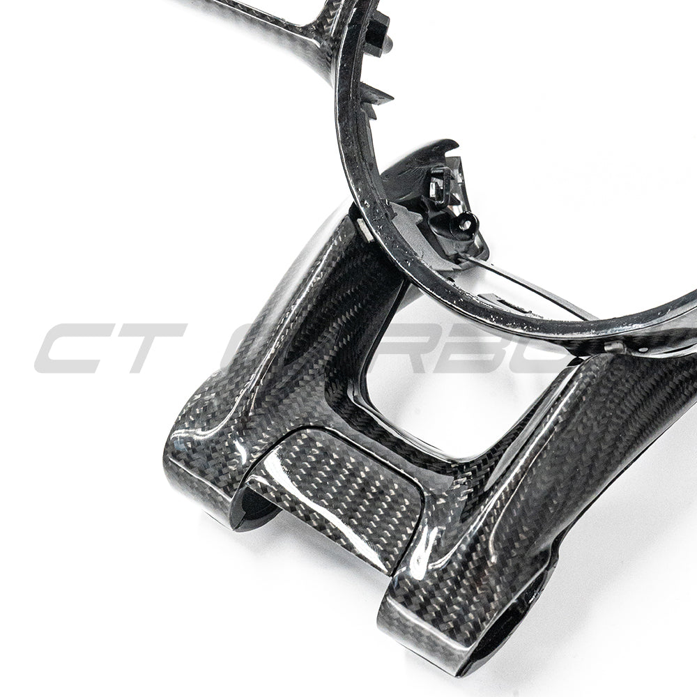 CT CARBON MERCEDES AMG 2016+ CARBON FIBRE STEERING WHEEL TRIM | NO HOMOLOGATION REQUIRED