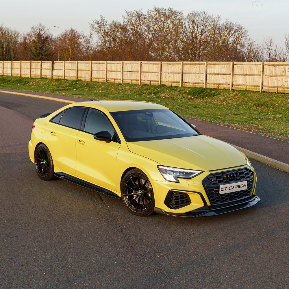 CT CARBON SIDE SKIRTS AUDI S3 8Y - CT DESIGN | SWISS HOMOLOGATED