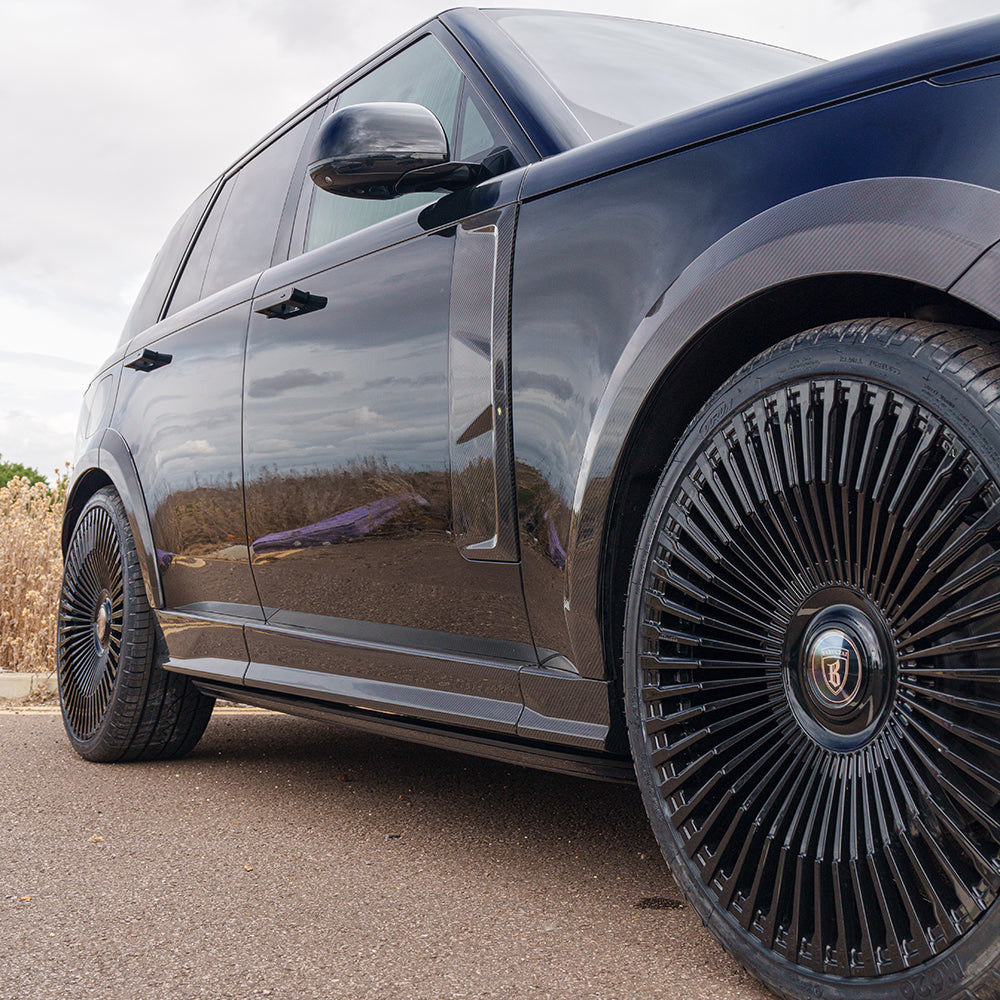 CT CARBON RANGE ROVER L460 2022+ CARBON FIBRE SIDE SKIRTS - CT DESIGN | SWISS HOMOLOGATED