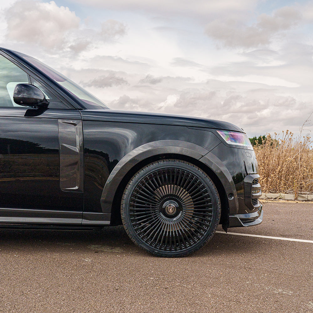 CT CARBON RANGE ROVER L460 2022+ CARBON FIBRE SIDE SKIRTS - CT DESIGN | SWISS HOMOLOGATED