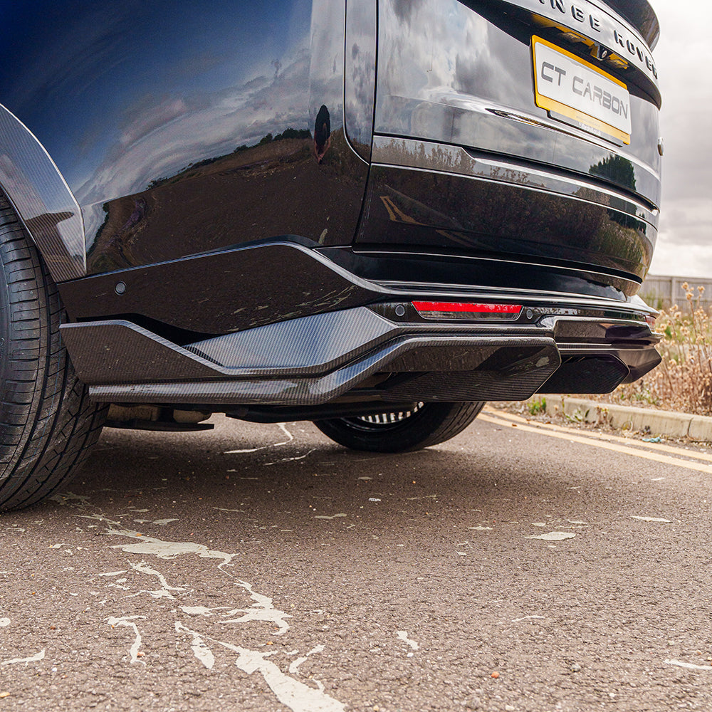 CT CARBON RANGE ROVER L460 2022+ CARBON FIBRE DIFFUSER - CT DESIGN | SWISS HOMOLOGATED