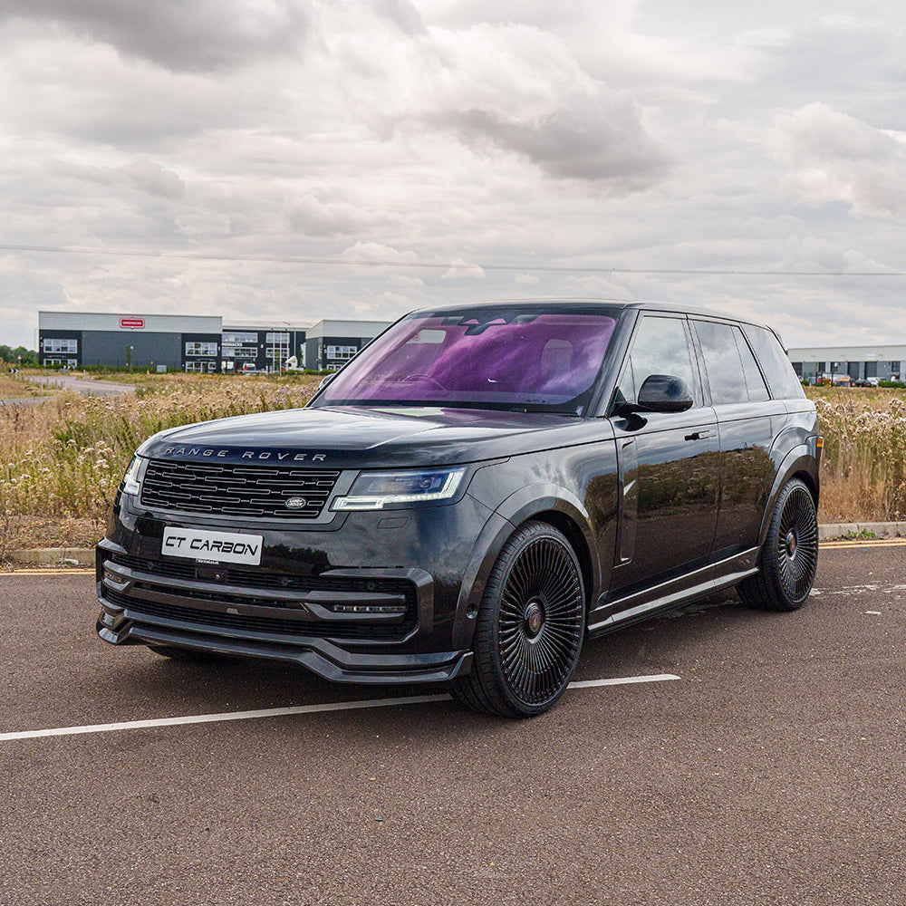 CT CARBON RANGE ROVER L460 2022+ CARBON FIBRE FRONT BUMPER GRILLE TRIM - CT DESIGN | HOMOLOGATION IN PROCESS