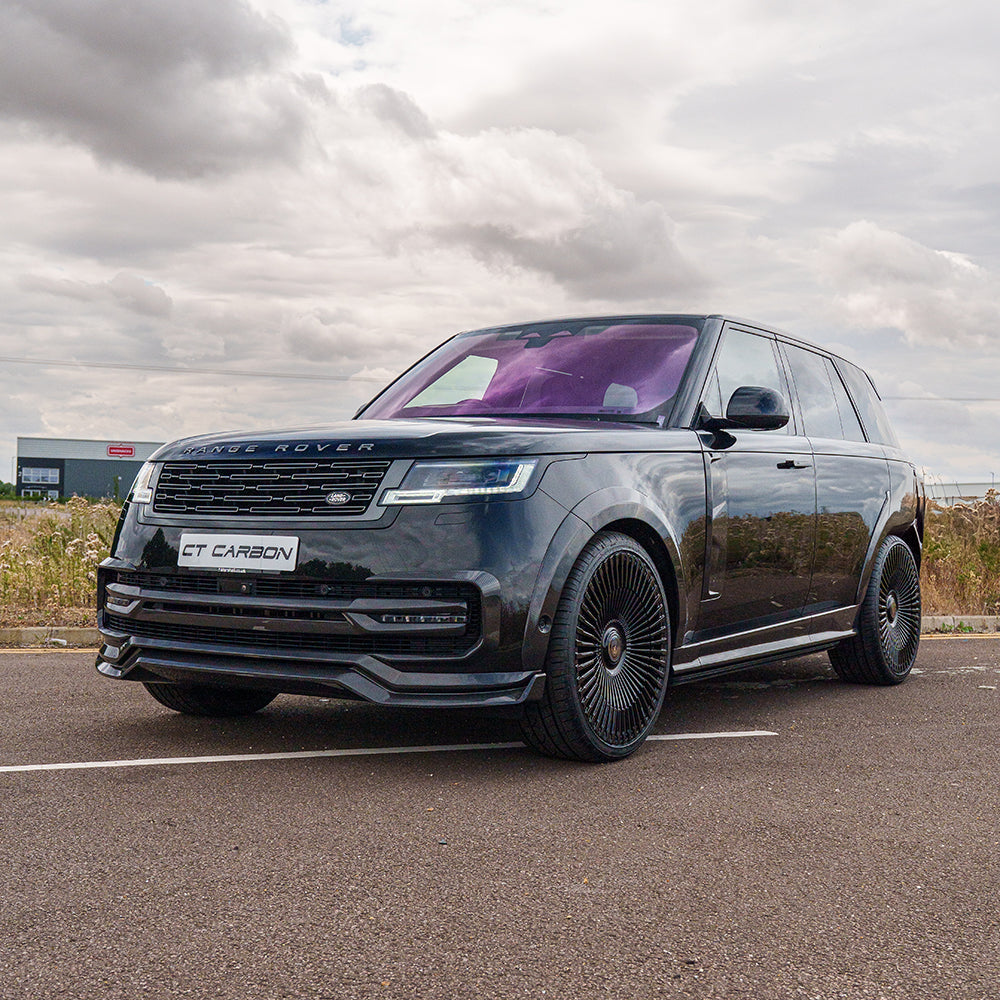 CT CARBON RANGE ROVER L460 2022+ CARBON FIBRE SIDE SKIRTS - CT DESIGN | SWISS HOMOLOGATED