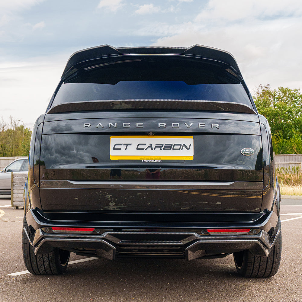 CT CARBON RANGE ROVER L460 2022+ CARBON FIBRE DIFFUSER - CT DESIGN | SWISS HOMOLOGATED
