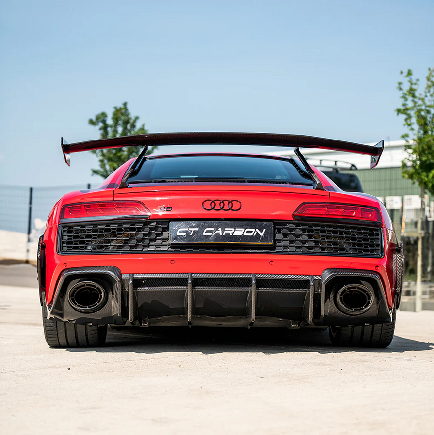 CT CARBON AUDI R8 V10 & V10+ GEN 2.5 CARBON FIBRE DIFFUSER - CT DESIGN | SWISS HOMOLOGATED