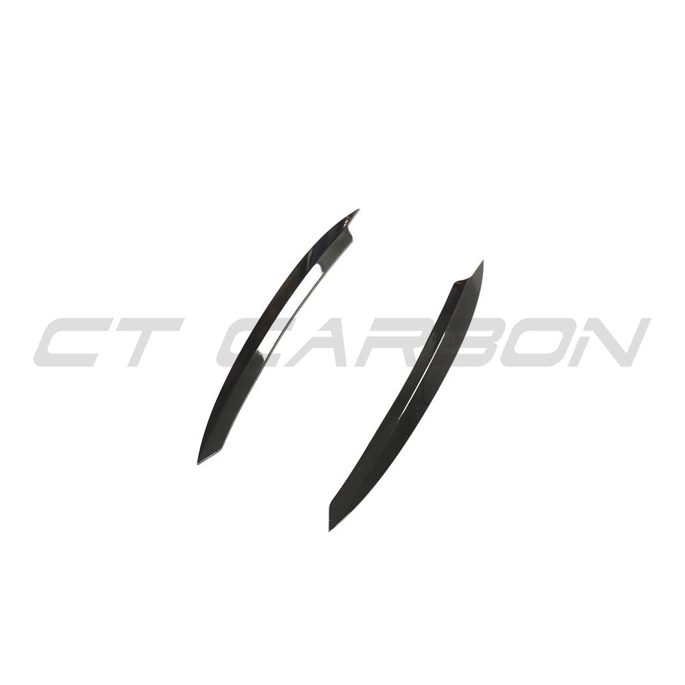 CT CARBON VOLKSWAGEN GOLF MK7/7.5 GLOSS BLACK HEADLIGHT EYEBROWS | HOMOLOGATION IN PROCESS