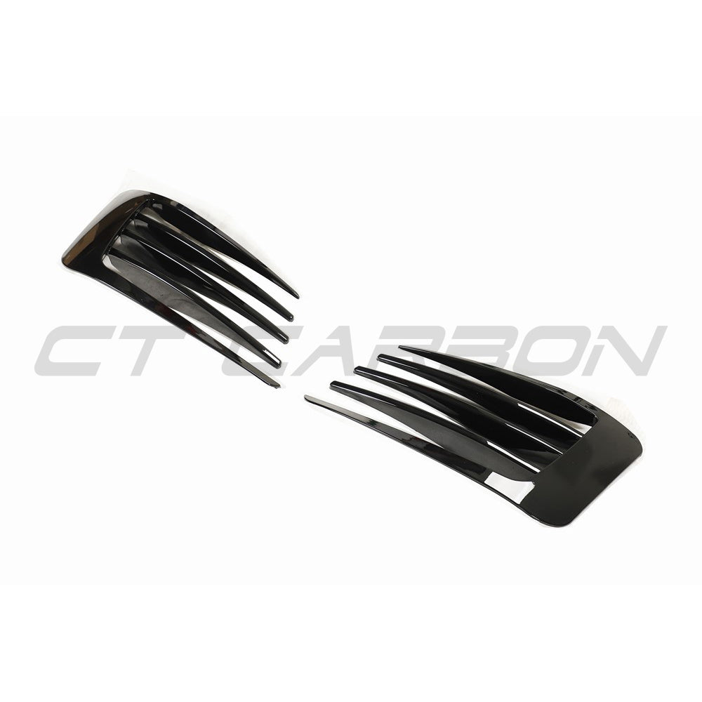CT CARBON VOLKSWAGEN GOLF MK7 GTI GLOSS BLACK FRONT BUMPER TRIM | HOMOLOGATION IN PROCESS