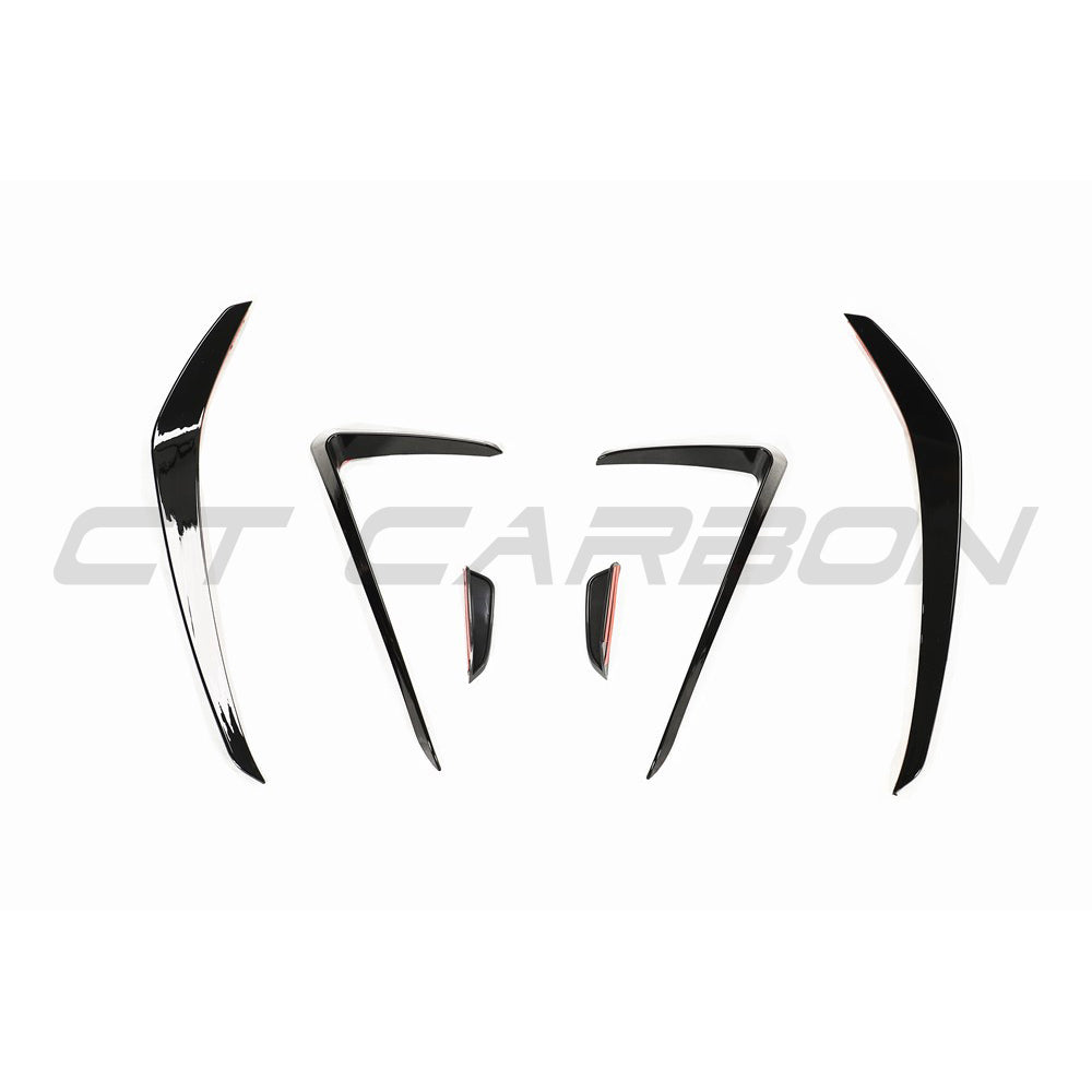 CT CARBON VOLKSWAGEN GOLF MK7.5 GTI FRONT BUMPER CANARDS | HOMOLOGATION IN PROCESS
