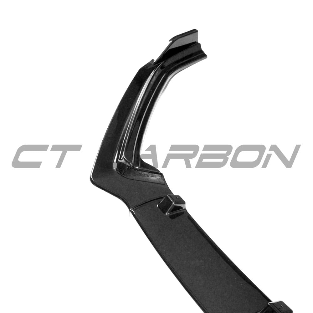 CT CARBON VOLKSWAGEN POLO MK5 2014-2017 GLOSS BLACK SPLITTER | HOMOLOGATION IN PROCESS