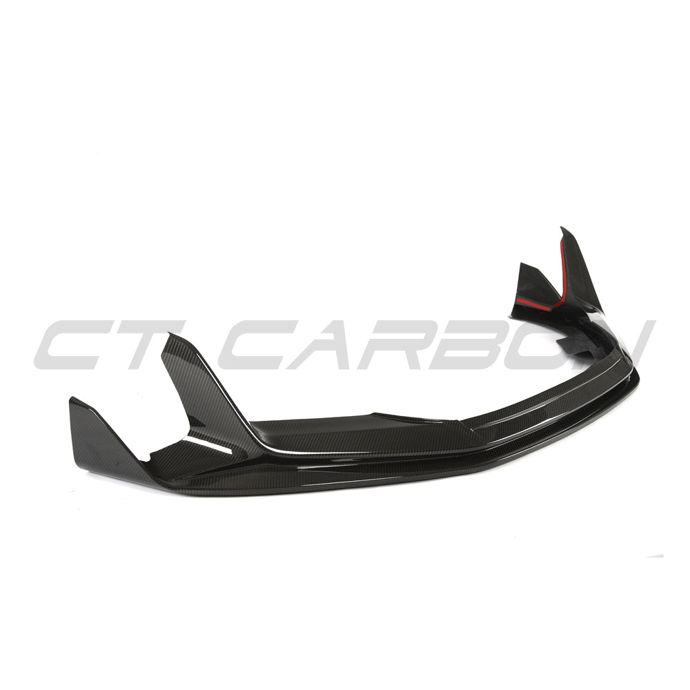 CT CARBON AUDI R8 V10 GEN 2.5 CARBON FIBRE SPLITTER - CT DESIGN | SWISS HOMOLOGATED
