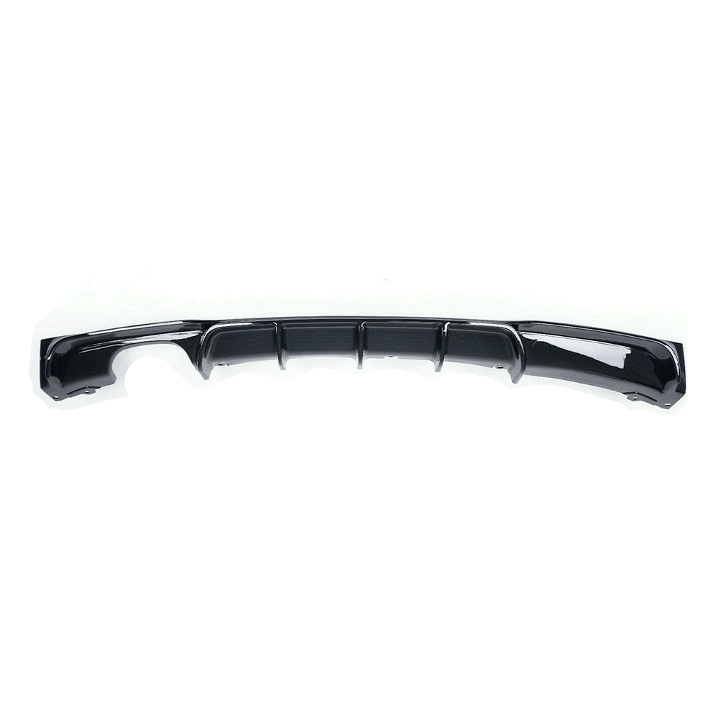 CT CARBON BMW 3 SERIES F30/F31 GLOSS BLACK LEFT EXHAUST DIFFUSER - MP STYLE | SWISS HOMOLOGATED