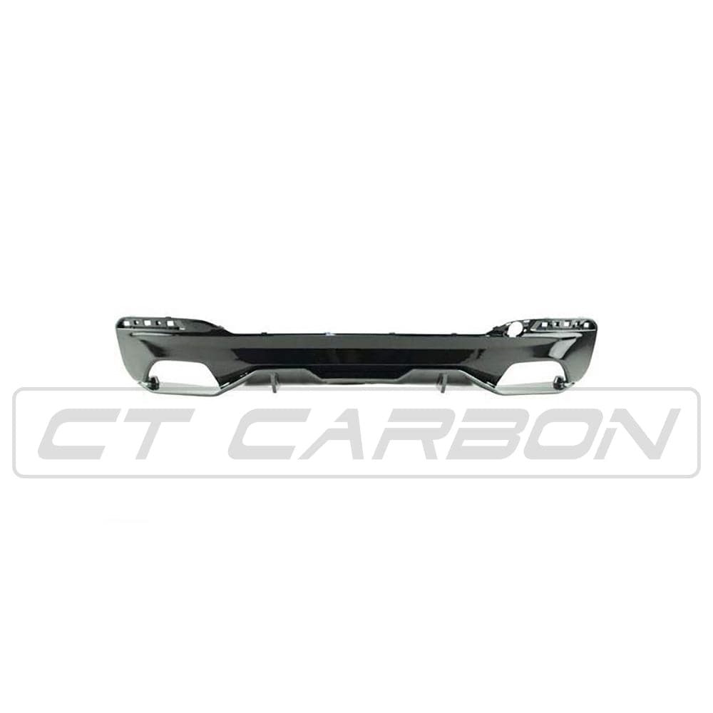 CT CARBON BMW G30/G31 5 SERIES 2020-2024 LCI GLOSS BLACK DIFFUSER - MP STYLE | SWISS HOMOLOGATED
