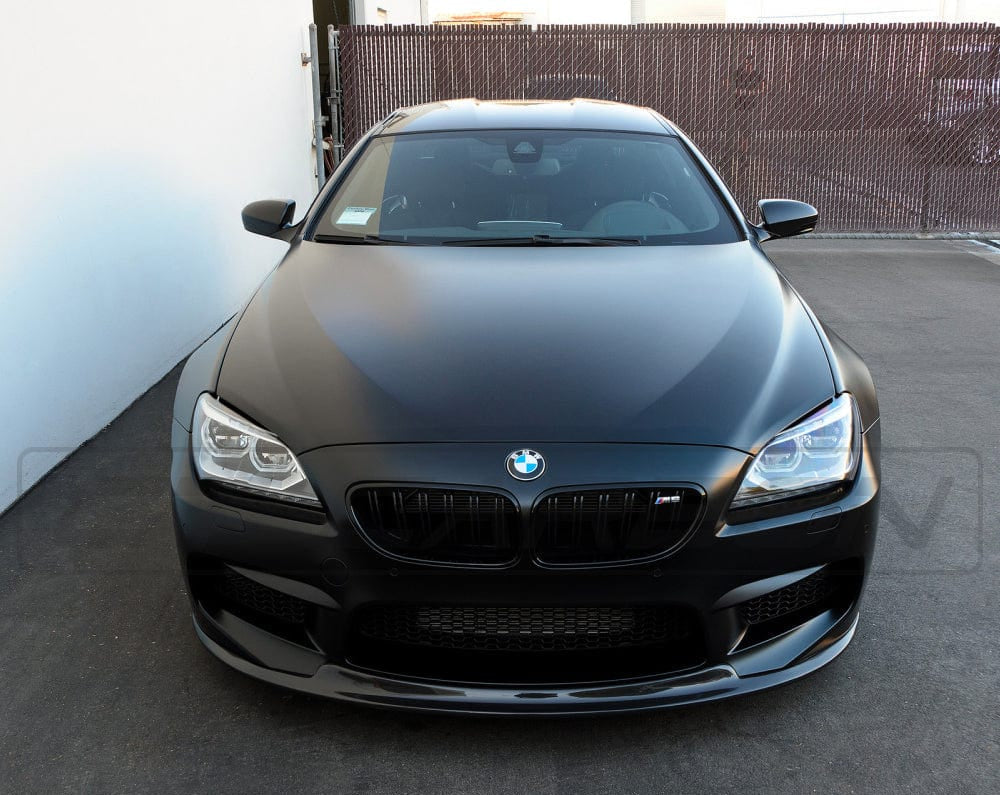 CT CARBON BMW 6 SERIES & F06 F12 F13 DOUBLE SLAT BLACK GRILLES | HOMOLOGATION IN PROCESS