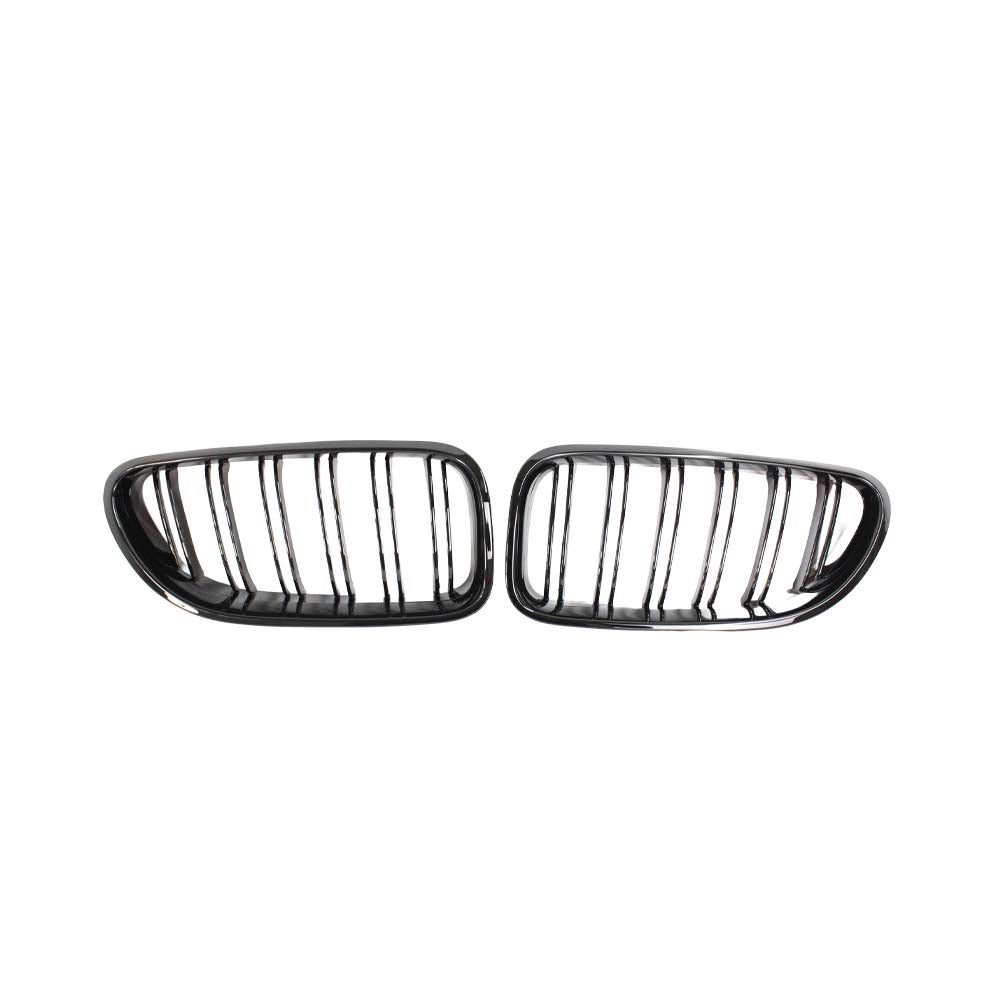 CT CARBON BMW 6 SERIES & F06 F12 F13 DOUBLE SLAT BLACK GRILLES | HOMOLOGATION IN PROCESS