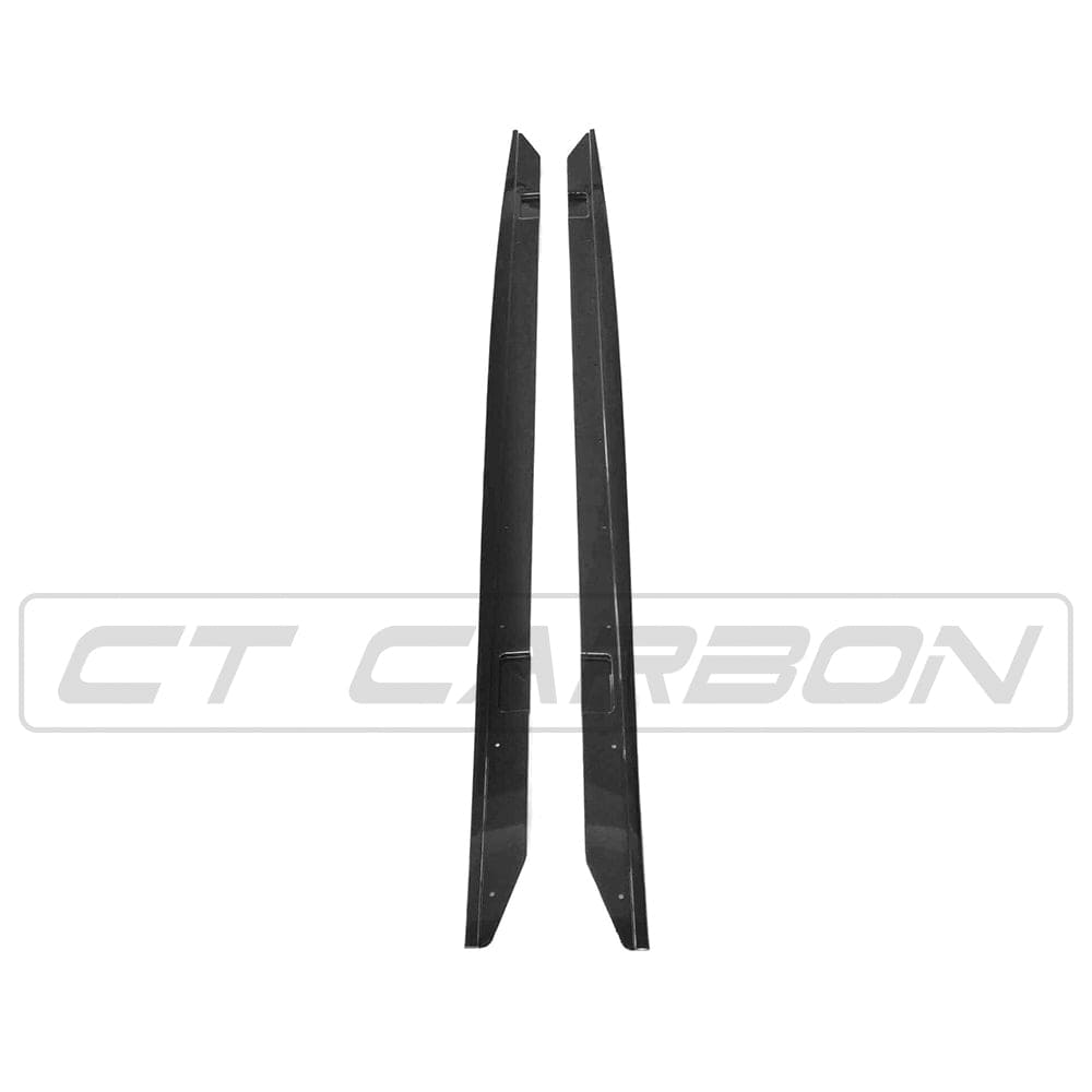 CT CARBON BMW 2 SERIES F22/F23 GLOSS BLACK SIDE SKIRTS - MP STYLE | SWISS HOMOLOGATED