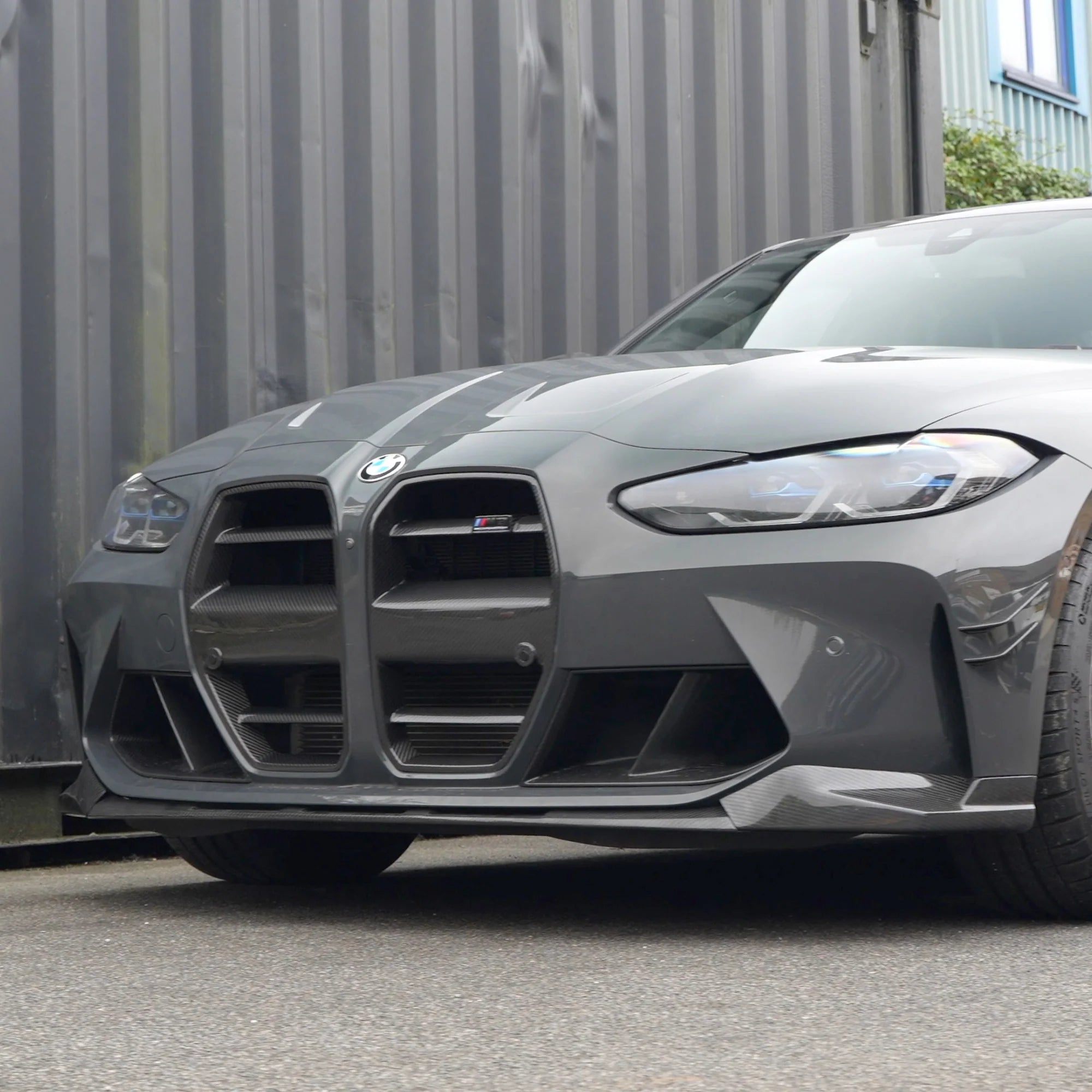 CT CARBON GRILLE WITHOUT ACC BMW M3/M4 G8X - GT STYLE | SWISS HOMOLOGATED