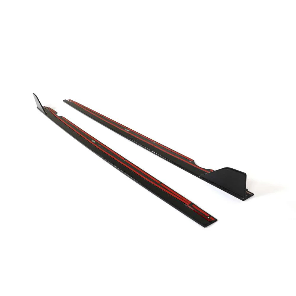 CT CARBON SIDE SKIRTS VW GOLF MK8 R - CT DESIGN | SWISS HOMOLOGATED