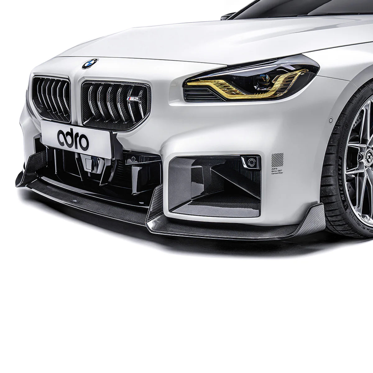 ADRO CARBON FRONT LIP BMW M2 G87 | SWISS HOMOLOGATED
