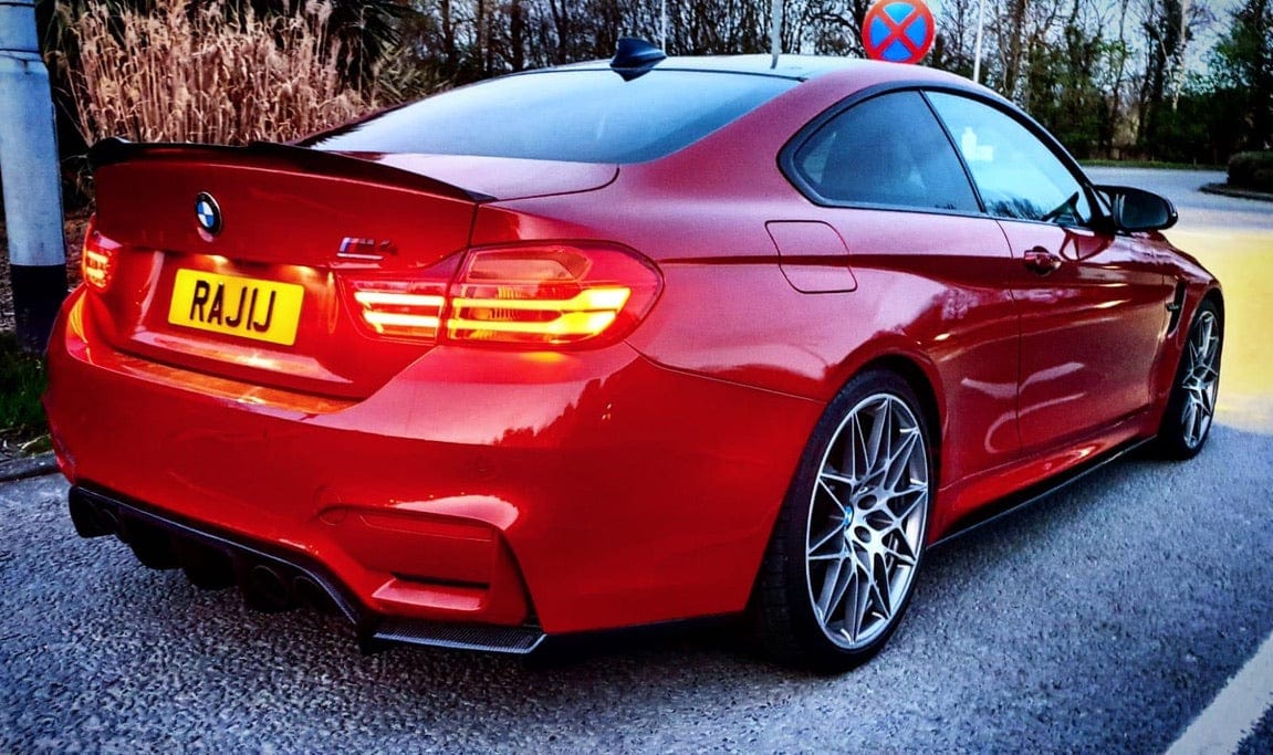 CT CARBON SPOILER BMW M4 F82 - MP STYLE | SWISS HOMOLOGATED