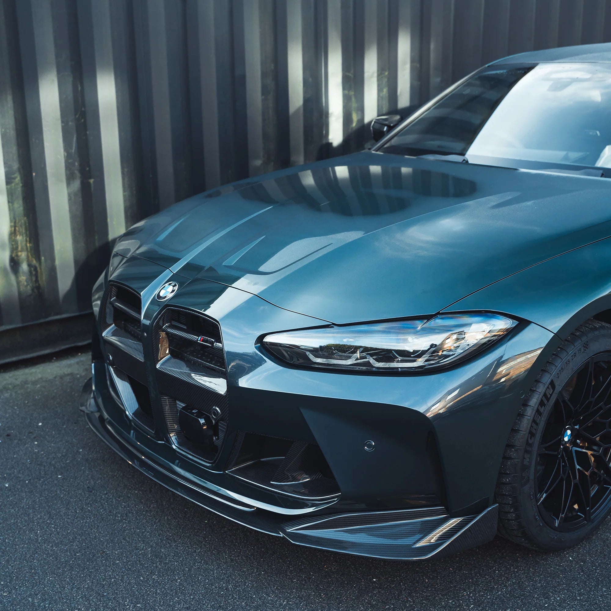 CT CARBON GRILLE WITH ACC BMW M3/M4 G8X - GT STYLE | SWISS HOMOLOGATED